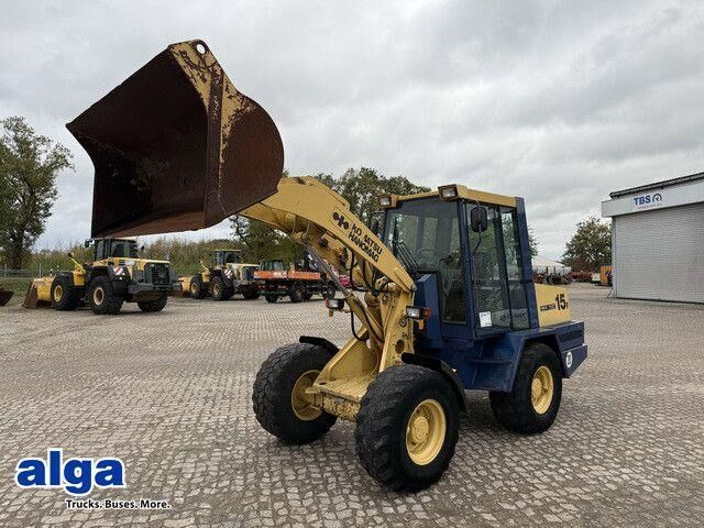 Hanomag 15 F, Schaufel, Palettengabel, Hydr. S.W.S. - Wheel loader: picture 1 Hanomag 15 F, Schaufel, Palettengabel, Hydr. S.W.S. - Wheel loader: picture 1