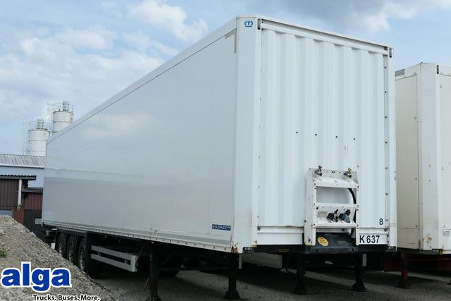 Krone SD, Isoliert, BPW, Krone Douplex Steel, 3-Achser - Closed box semi-trailer: picture 1 Krone SD, Isoliert, BPW, Krone Douplex Steel, 3-Achser - Closed box semi-trailer: picture 1