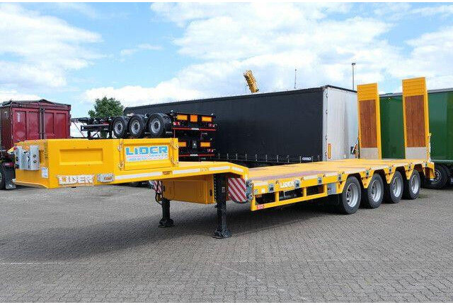 Lieder LD07, Verbreiterbar,Hydr. Rampen,4-Achser - Low loader semi-trailer: picture 4 Lieder LD07, Verbreiterbar,Hydr. Rampen,4-Achser - Low loader semi-trailer: picture 4