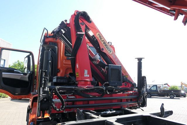 MAN 18.460 TGS/4x2/Meiller/Palfinger 8.501 SLD/AHK - Tipper, Crane truck: picture 5 MAN 18.460 TGS/4x2/Meiller/Palfinger 8.501 SLD/AHK - Tipper, Crane truck: picture 5