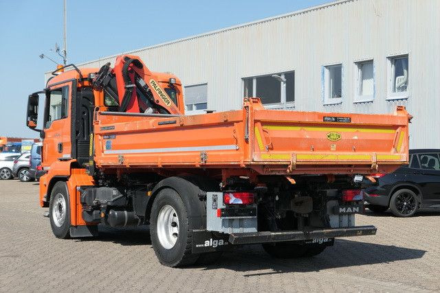 MAN 18.460 TGS/4x2/Meiller/Palfinger 8.501 SLD/AHK - Tipper, Crane truck: picture 4 MAN 18.460 TGS/4x2/Meiller/Palfinger 8.501 SLD/AHK - Tipper, Crane truck: picture 4