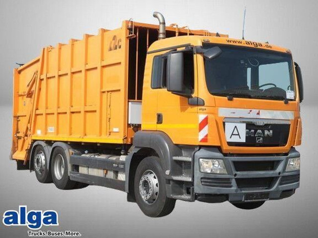 MAN 26.320 TGS BL 6x2, Haller, Zöller-Schüttung - Garbage truck: picture 1 MAN 26.320 TGS BL 6x2, Haller, Zöller-Schüttung - Garbage truck: picture 1