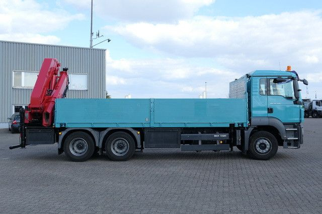 MAN 26.400 TGS BL, Kran HMF 4220 K4, Funk, Container - Dropside/ Flatbed truck, Crane truck: picture 4 MAN 26.400 TGS BL, Kran HMF 4220 K4, Funk, Container - Dropside/ Flatbed truck, Crane truck: picture 4