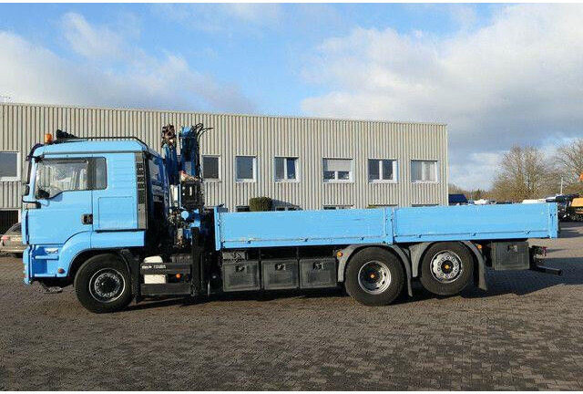 MAN 26.440 6x4H-2 BL TGA, Terex-Atlas 165.5, Funk - Dropside/ Flatbed truck: picture 3 MAN 26.440 6x4H-2 BL TGA, Terex-Atlas 165.5, Funk - Dropside/ Flatbed truck: picture 3
