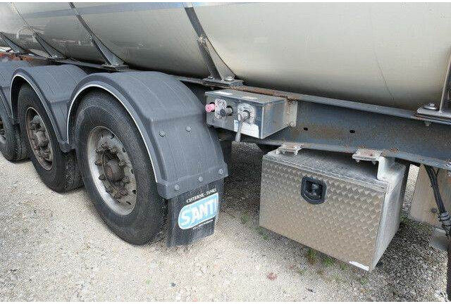 Tank semi-trailer Menci SA 105, isoliert, 32m³, 4 Kammern, Alu-Felgen: picture 10