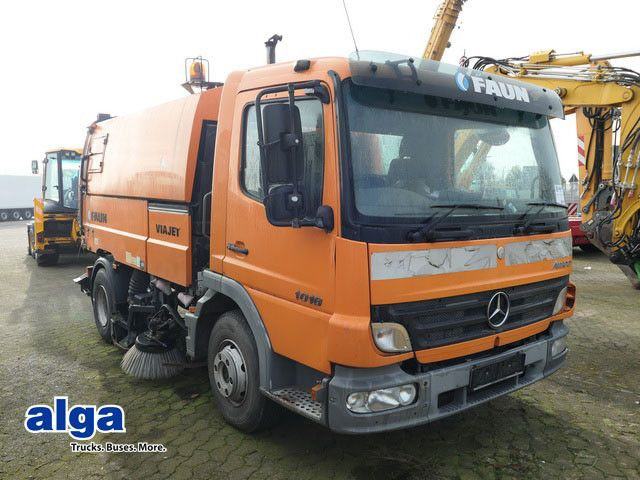 Mercedes-Benz 1018 Atego 4x2, Faun VIAJET 5R, Klima, 73tkm - Road sweeper: picture 1 Mercedes-Benz 1018 Atego 4x2, Faun VIAJET 5R, Klima, 73tkm - Road sweeper: picture 1