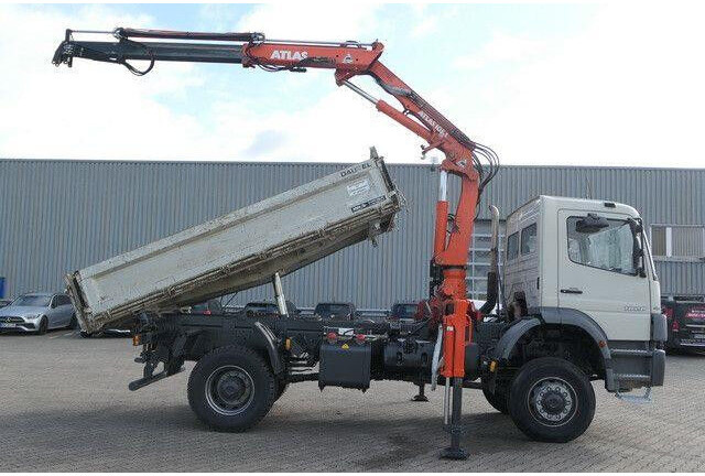 Mercedes-Benz 1828 Atego 4x4, Atlas AK 105.1, Funk, Hydr., AHK - Tipper: picture 2 Mercedes-Benz 1828 Atego 4x4, Atlas AK 105.1, Funk, Hydr., AHK - Tipper: picture 2