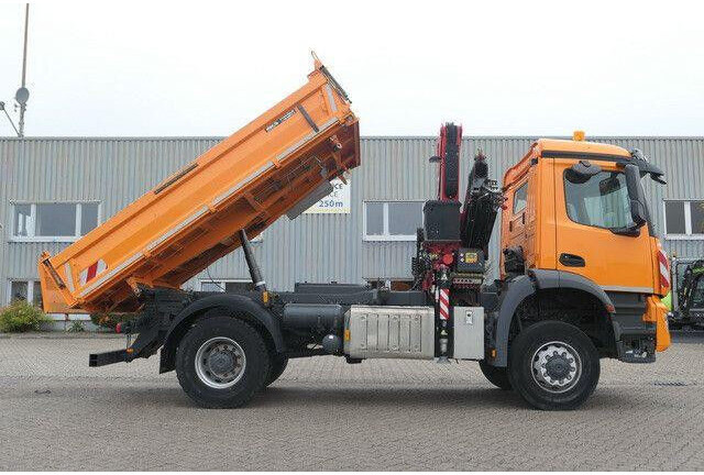 Mercedes-Benz 1835 AK Arocs 4x4, Meiller, Fassi F135AC, Funk - Tipper: picture 2 Mercedes-Benz 1835 AK Arocs 4x4, Meiller, Fassi F135AC, Funk - Tipper: picture 2