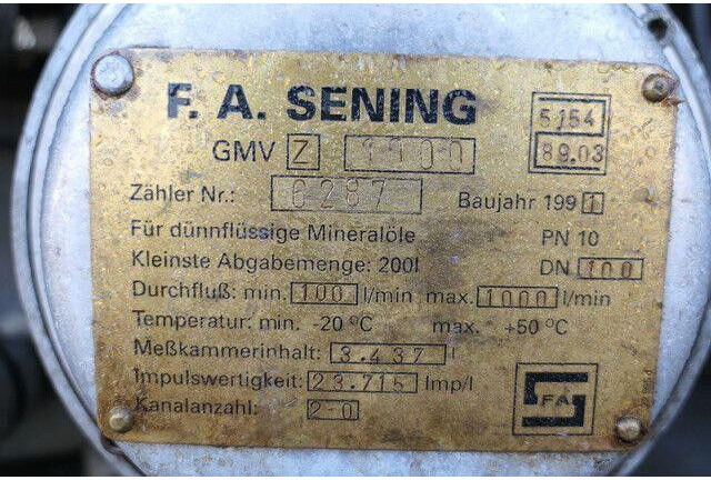 Mercedes-Benz 1835 Actros 4x2, 3 Pedale, 14m³, Sening,Schlauch - Tank truck: picture 5 Mercedes-Benz 1835 Actros 4x2, 3 Pedale, 14m³, Sening,Schlauch - Tank truck: picture 5