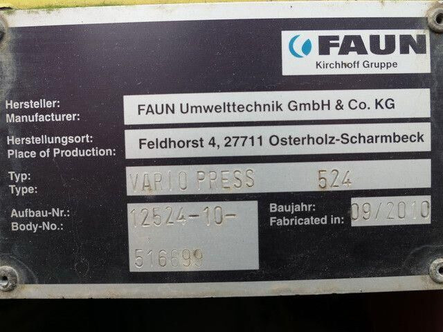 Leasing of Mercedes-Benz 2533 L Axor 6x2,Faun,Variopress,Zöller-Schüttung Mercedes-Benz 2533 L Axor 6x2,Faun,Variopress,Zöller-Schüttung: picture 6