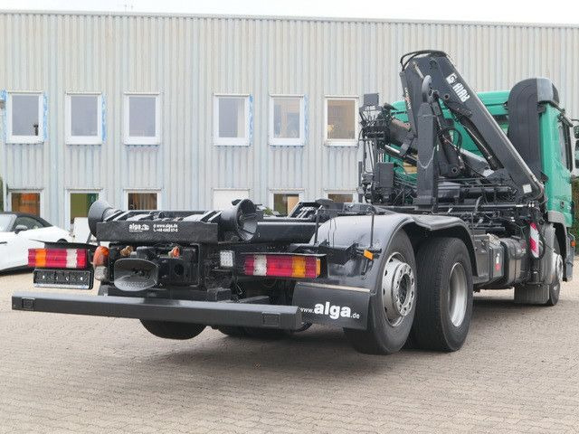 Mercedes-Benz 2536 L Actros 6x2, Kran Hiab 122 BS-2, Multilift - Hook lift truck, Crane truck: picture 3 Mercedes-Benz 2536 L Actros 6x2, Kran Hiab 122 BS-2, Multilift - Hook lift truck, Crane truck: picture 3