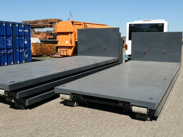 POL-OSTEG, Plattform, Zurrösen, 10x am Lager - Roll-off container: picture 4 POL-OSTEG, Plattform, Zurrösen, 10x am Lager - Roll-off container: picture 4