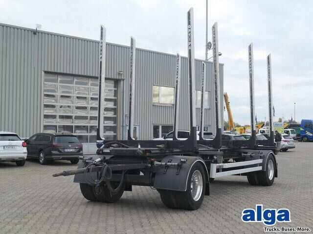 Pavic HTA 20, Alu-Felge, verstellbare Rungen, SAF, TOP - Logging trailer: picture 1 Pavic HTA 20, Alu-Felge, verstellbare Rungen, SAF, TOP - Logging trailer: picture 1