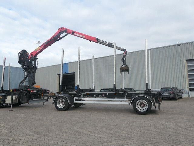 Logging trailer Pavic HTA 20, Alu-Felge, verstellbare Rungen, SAF, TOP: picture 10