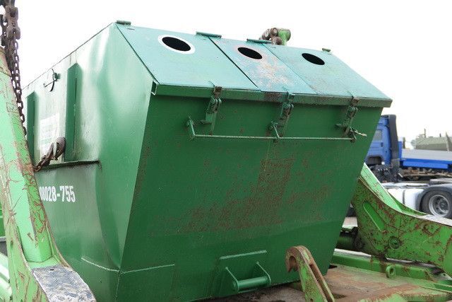 Sammelbehälter, Glascontainer, Absetzcontainer - Skip loader truck: picture 3 Sammelbehälter, Glascontainer, Absetzcontainer - Skip loader truck: picture 3