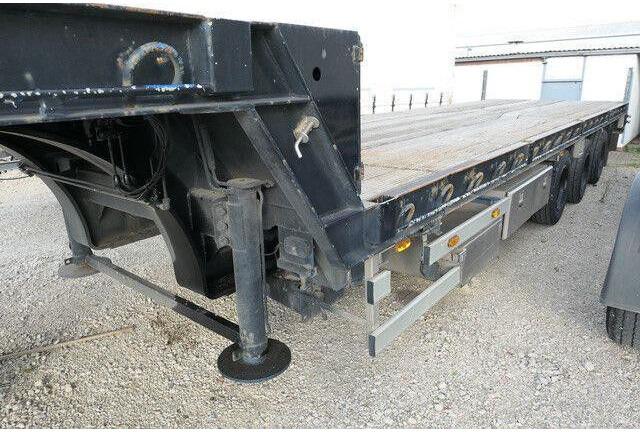 Schütte SAL35, Tiefbett 8,7m, 2x gelenkt, BPW - Dropside/ Flatbed semi-trailer: picture 2 Schütte SAL35, Tiefbett 8,7m, 2x gelenkt, BPW - Dropside/ Flatbed semi-trailer: picture 2