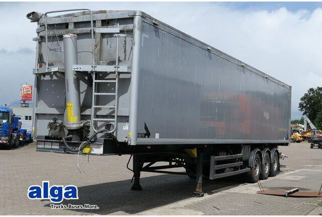 Stas S300CX, Alu, 78m³, Kombitür, Luft-Lift - Tipper semi-trailer: picture 1 Stas S300CX, Alu, 78m³, Kombitür, Luft-Lift - Tipper semi-trailer: picture 1