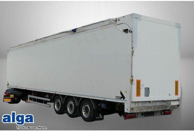 Stas S300ZX, 92m³, 10mm Boden, SAF, Hydr. Heckklappe - Closed box semi-trailer: picture 1 Stas S300ZX, 92m³, 10mm Boden, SAF, Hydr. Heckklappe - Closed box semi-trailer: picture 1