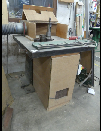 Toupie + chariot à tenonner Danckaert - Woodworking machinery: picture 4 Toupie + chariot à tenonner Danckaert - Woodworking machinery: picture 4