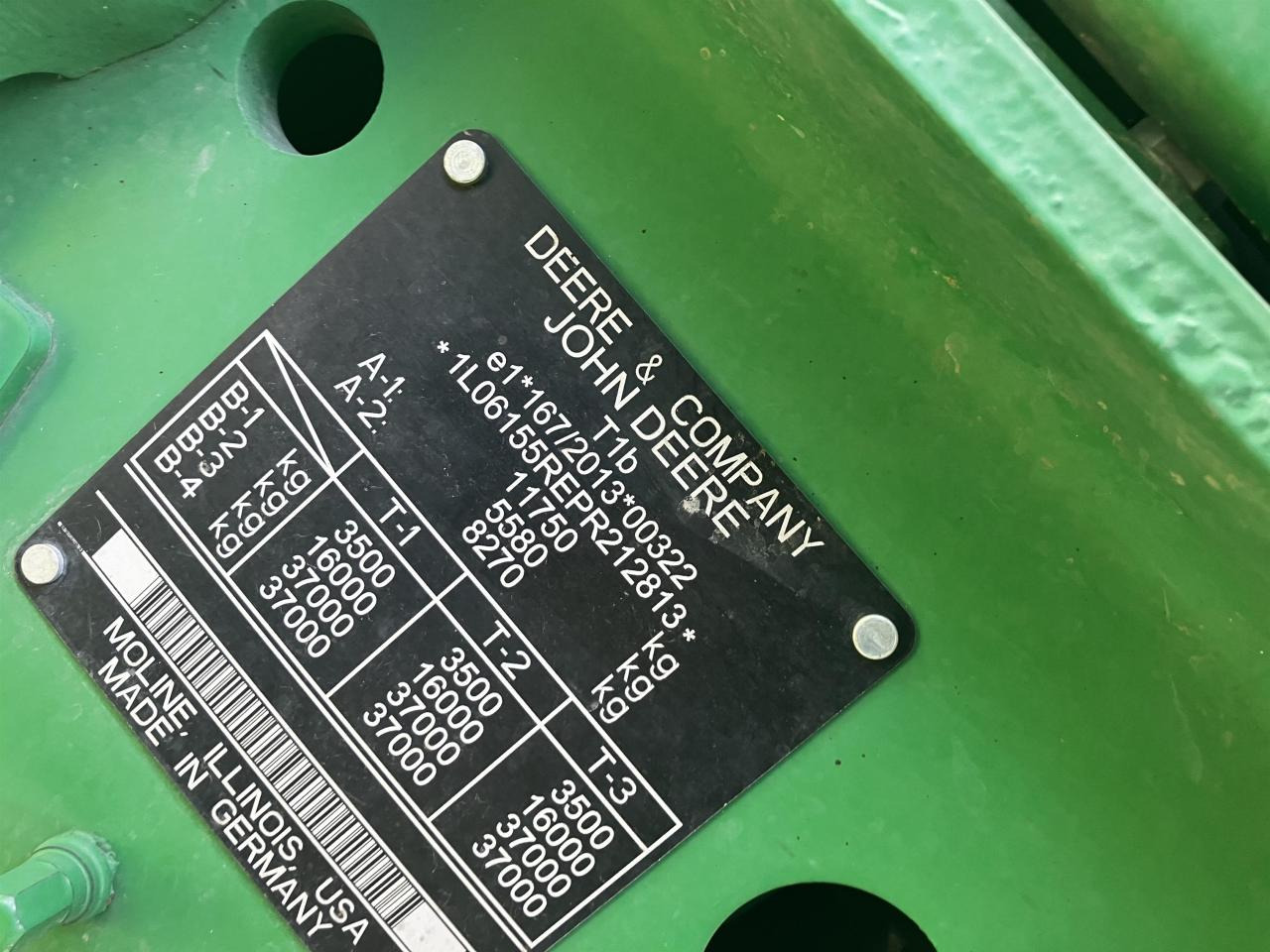 Leasing of John Deere 6R 155 John Deere 6R 155: picture 14 Leasing of John Deere 6R 155 John Deere 6R 155: picture 14