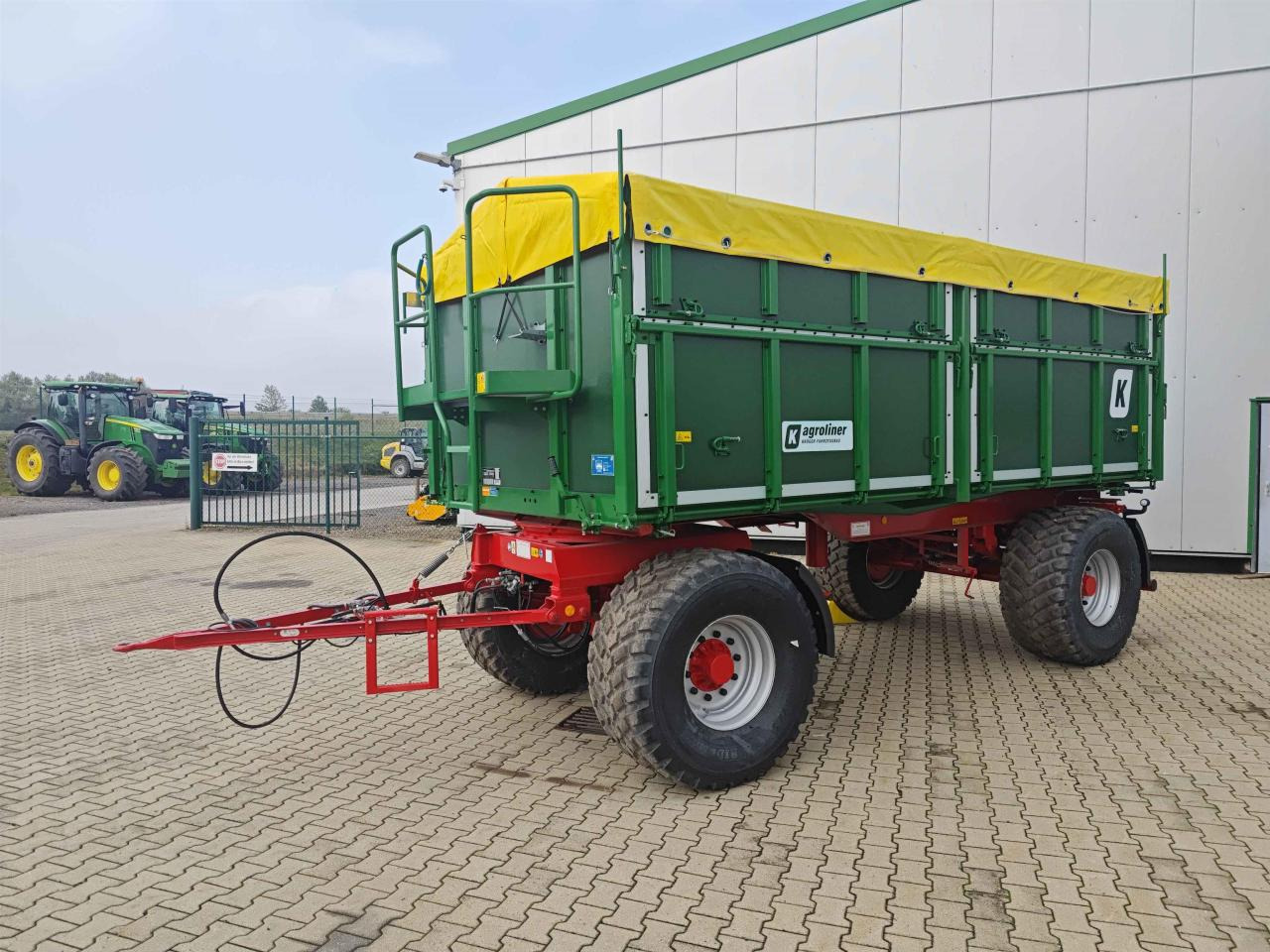 Tipper trailer Kröger HKD 302: picture 7