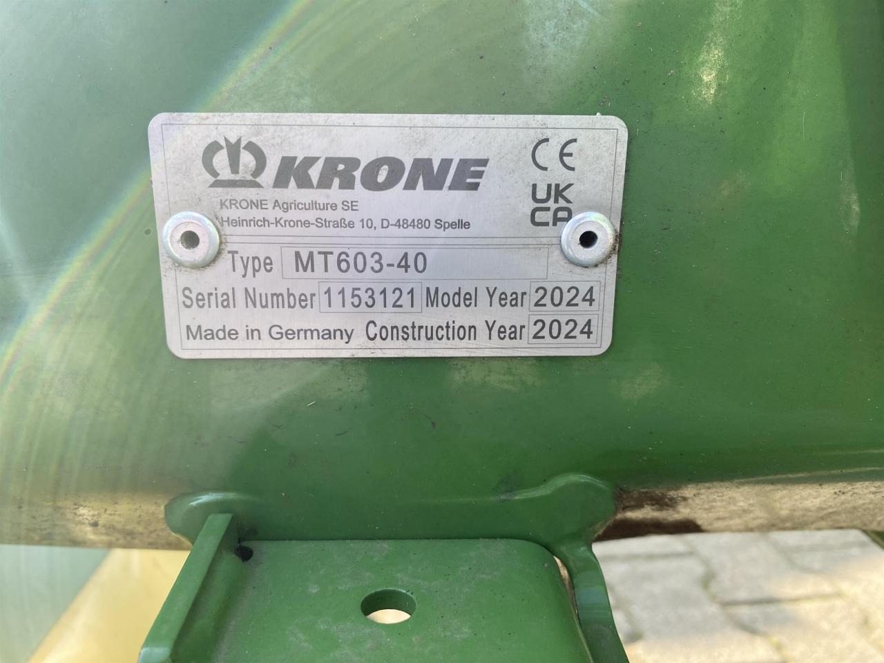 Krone EC B 1000 - Mower: picture 3 Krone EC B 1000 - Mower: picture 3