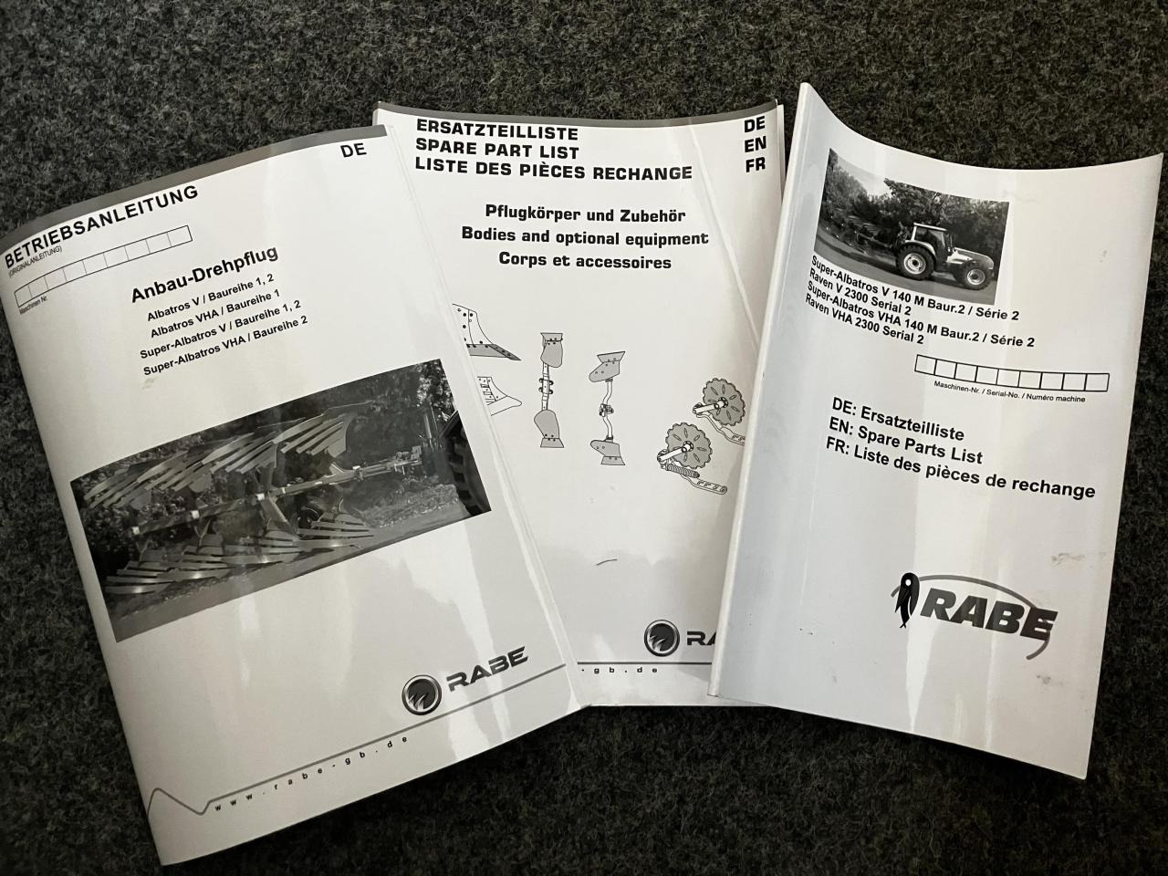Plow Rabe Albatros VHA 140: picture 9 Plow Rabe Albatros VHA 140: picture 9