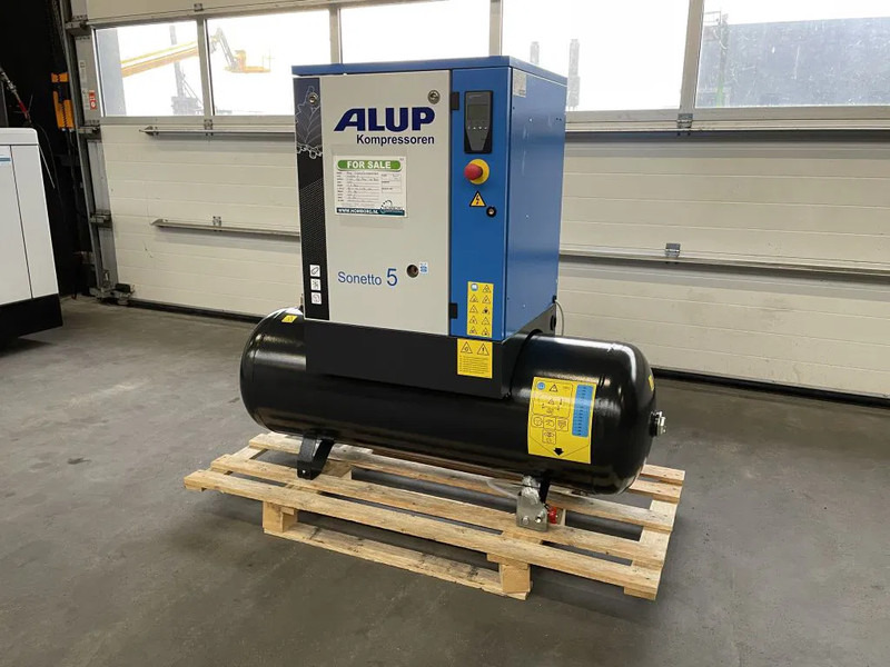 Alup Sonetto 5 - 200 Elektrische Schroefcompressor 4 kW 470 L/Min 10 Bar op ketel - Air compressor: picture 2 Alup Sonetto 5 - 200 Elektrische Schroefcompressor 4 kW 470 L/Min 10 Bar op ketel - Air compressor: picture 2