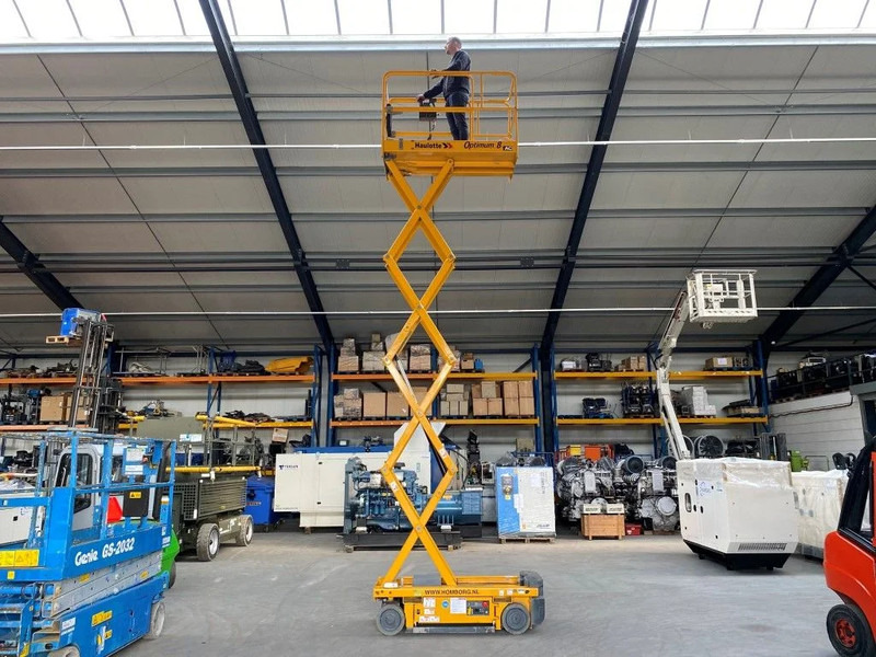 Haulotte Optimum 8 Elektrische Schaarhoogwerker 7.8 meter werkhoogte als nieuw ! 28 uur ! - Scissor lift: picture 4 Haulotte Optimum 8 Elektrische Schaarhoogwerker 7.8 meter werkhoogte als nieuw ! 28 uur ! - Scissor lift: picture 4