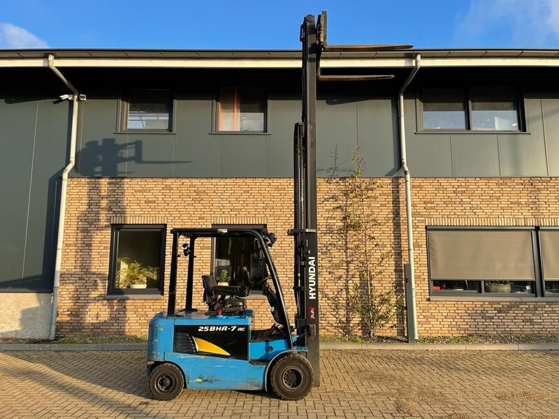 Hyundai 25BHA-7 2.5 ton Triplex Freelift Sideshift Elektra Heftruck - Electric forklift: picture 2 Hyundai 25BHA-7 2.5 ton Triplex Freelift Sideshift Elektra Heftruck - Electric forklift: picture 2