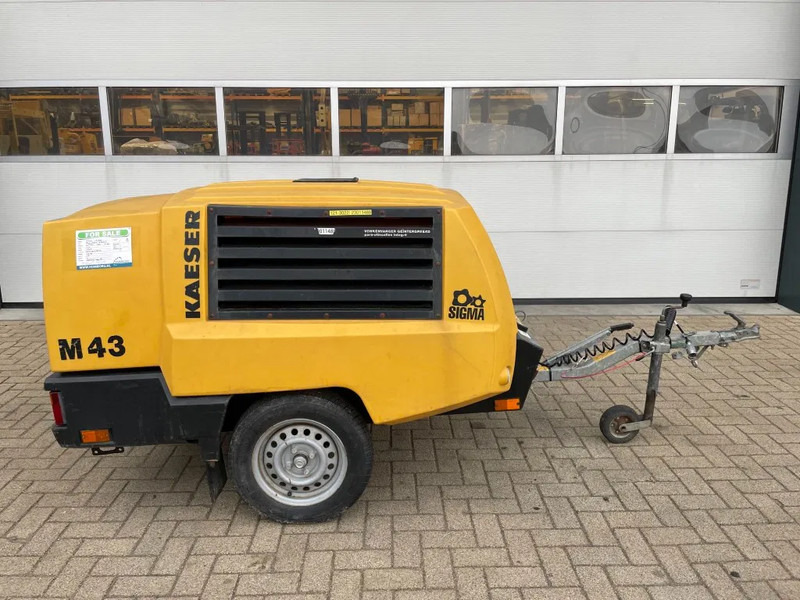 Kaeser M43 Kubota 4,2 m3 / min 7 Bar 55 kW Mobiele Diesel Compressor - Air compressor: picture 1 Kaeser M43 Kubota 4,2 m3 / min 7 Bar 55 kW Mobiele Diesel Compressor - Air compressor: picture 1