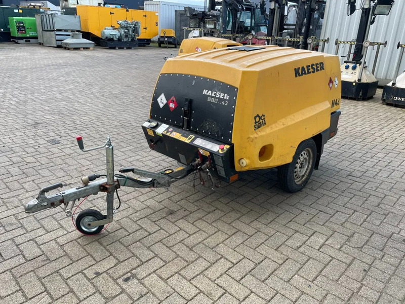 Air compressor Kaeser M43 Kubota 4,3 m3 / min 7 Bar 30 kW Mobielel Compressor: picture 6