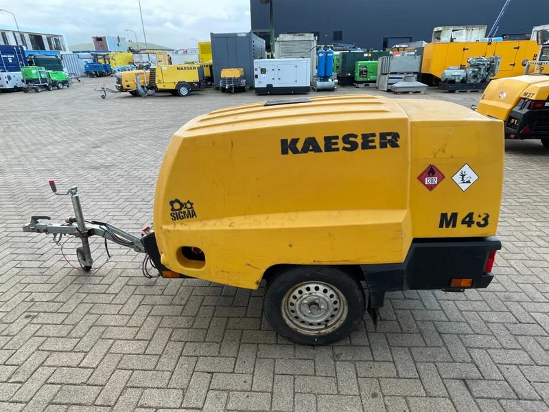 Air compressor Kaeser M43 Kubota 4,3 m3 / min 7 Bar 30 kW Mobielel Compressor: picture 7