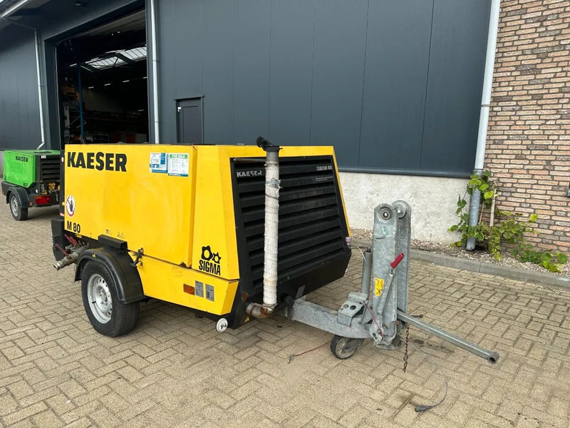 Kaeser M80 Kubota 8.1 m3 / min 7 Bar 55 kW Mobiele Silent Diesel Compressor - Air compressor: picture 2 Kaeser M80 Kubota 8.1 m3 / min 7 Bar 55 kW Mobiele Silent Diesel Compressor - Air compressor: picture 2