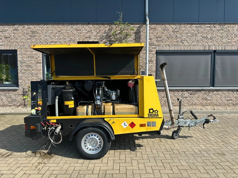 Kaeser M80 Kubota 8.1 m3 / min 7 Bar 55 kW Mobiele Silent Diesel Compressor - Air compressor: picture 3 Kaeser M80 Kubota 8.1 m3 / min 7 Bar 55 kW Mobiele Silent Diesel Compressor - Air compressor: picture 3