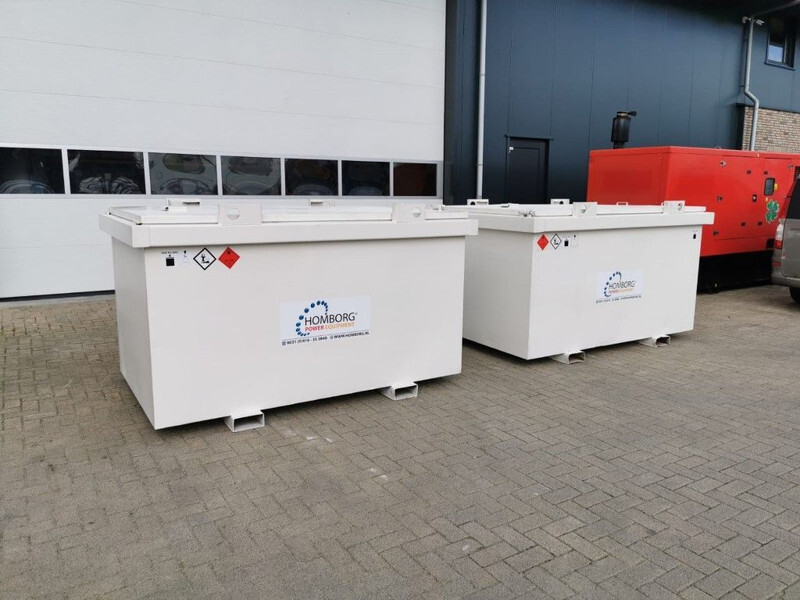 Storage tank Kiwa IBC Steenbergen 3000 liter diesel tank met keuring !: picture 16