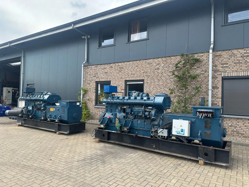 Mitsubishi S8NPTA 510 kVA generatorset as New ! 182 hours ! - Generator set: picture 4 Mitsubishi S8NPTA 510 kVA generatorset as New ! 182 hours ! - Generator set: picture 4