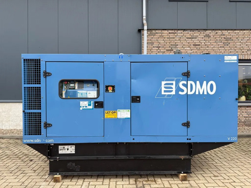 SDMO V220C2 Volvo Penta Leroy Somer 220 kVA Silent noodstroom generatorset - Generator set: picture 1 SDMO V220C2 Volvo Penta Leroy Somer 220 kVA Silent noodstroom generatorset - Generator set: picture 1