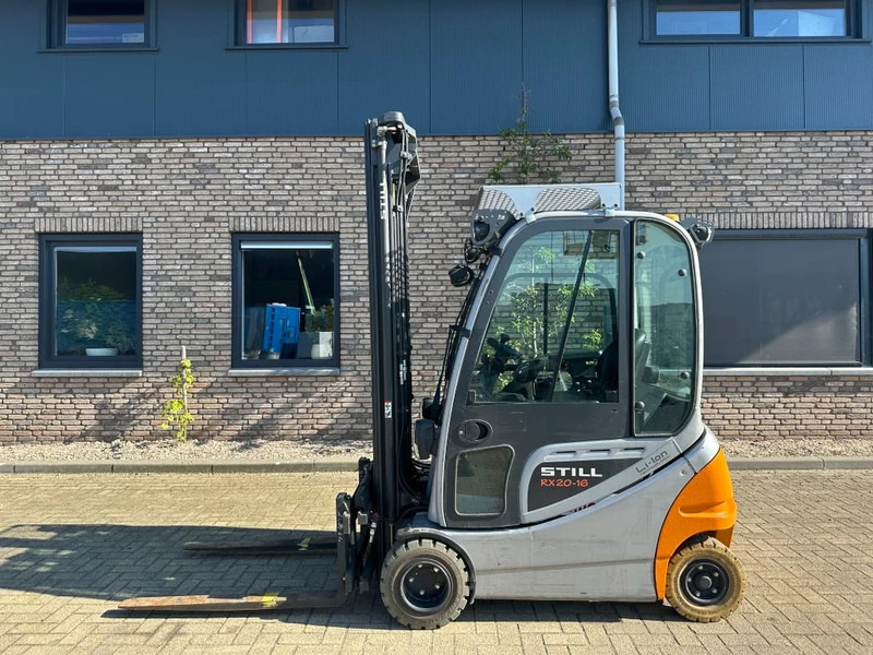 Still RX20-16P 1.6 ton Triplex Freelift Sideshift Elektra Heftruck Accu 2018 ! - Electric forklift: picture 1 Still RX20-16P 1.6 ton Triplex Freelift Sideshift Elektra Heftruck Accu 2018 ! - Electric forklift: picture 1