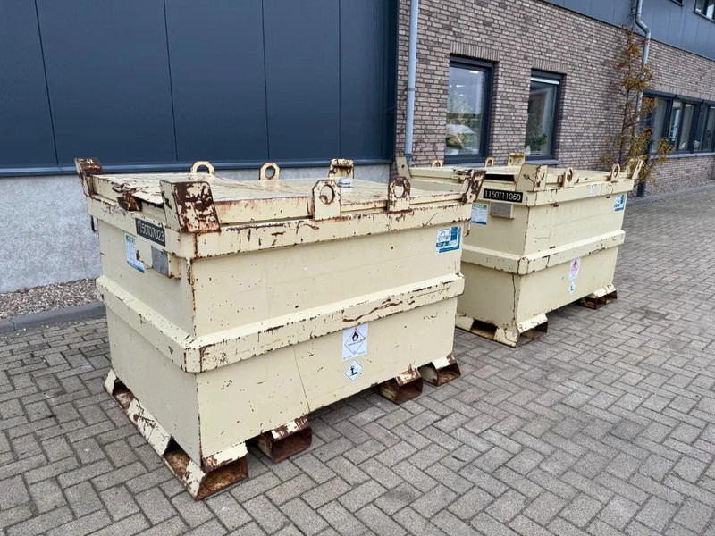 Tolsma Kiwa IBC 1150 liter Dieseltank Milieutank - Shipping container: picture 5 Tolsma Kiwa IBC 1150 liter Dieseltank Milieutank - Shipping container: picture 5