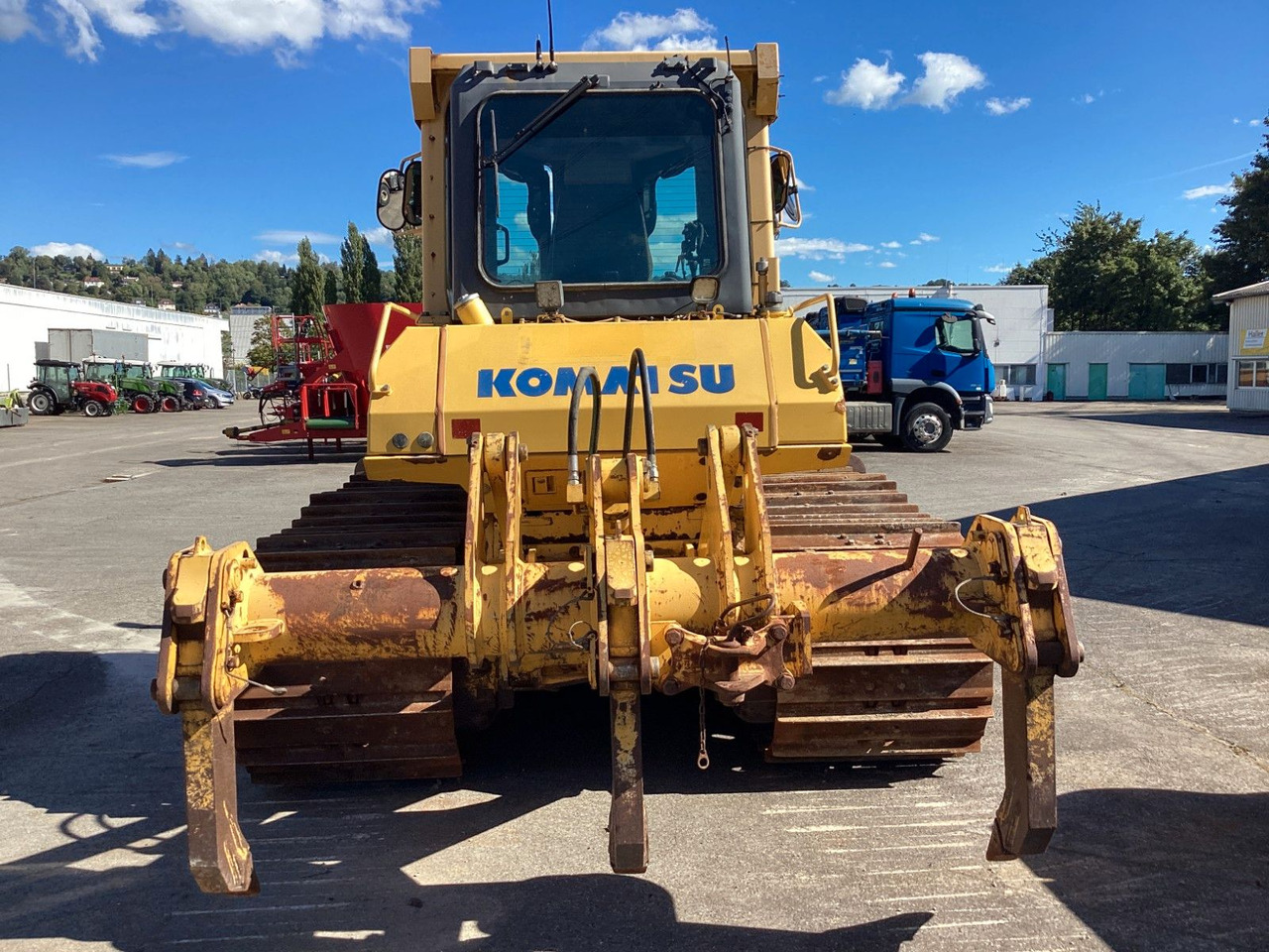 Komatsu D61 PX-15 E0 Ripper Raupe 6 Wege Schild Trimble - Bulldozer: picture 4 Komatsu D61 PX-15 E0 Ripper Raupe 6 Wege Schild Trimble - Bulldozer: picture 4