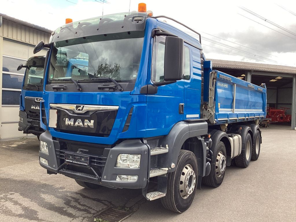 MAN TGS 35.470 8x4 Meiller 3-Seiten Stahlkipper - Tipper: picture 1 MAN TGS 35.470 8x4 Meiller 3-Seiten Stahlkipper - Tipper: picture 1