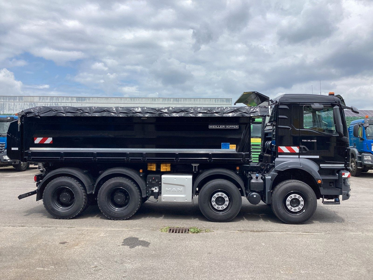 MAN TGS 35.480 8x4 BB CH Bordmatik Meiller - Tipper: picture 4 MAN TGS 35.480 8x4 BB CH Bordmatik Meiller - Tipper: picture 4