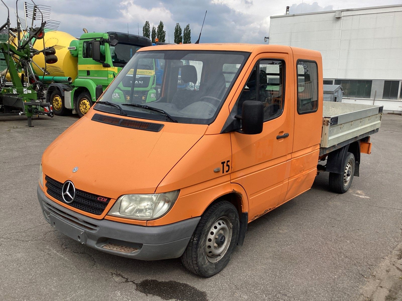Mercedes-Benz Sprinter Pritsche Doka 211 CDI - Open body delivery van, Combi van: picture 1 Mercedes-Benz Sprinter Pritsche Doka 211 CDI - Open body delivery van, Combi van: picture 1