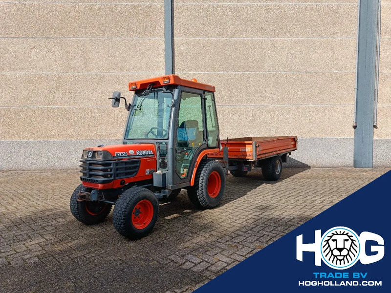 Kubota B2410 met Nimos Kipper - Tow tractor: picture 1 Kubota B2410 met Nimos Kipper - Tow tractor: picture 1