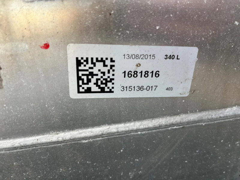 DAF Brandstoftank Diesel 340L 1681816 - Fuel tank for Truck: picture 5 DAF Brandstoftank Diesel 340L 1681816 - Fuel tank for Truck: picture 5