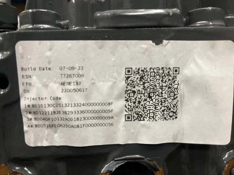 DAF PX5-GB6 LF_14-16t_E6 - Engine: picture 5 DAF PX5-GB6 LF_14-16t_E6 - Engine: picture 5