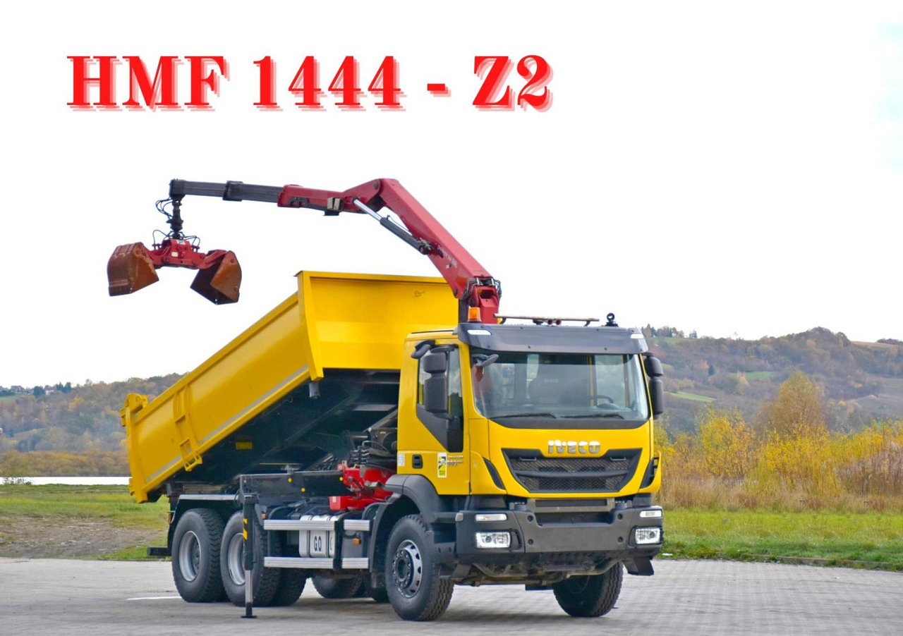 Iveco TRAKKER 360 * Kipper 4,90m* KRAN/FUNK*6x4 Iveco TRAKKER 360 * Kipper 4,90m* KRAN/FUNK*6x4 - Tipper, Crane truck: picture 1 Iveco TRAKKER 360 * Kipper 4,90m* KRAN/FUNK*6x4 Iveco TRAKKER 360 * Kipper 4,90m* KRAN/FUNK*6x4 - Tipper, Crane truck: picture 1