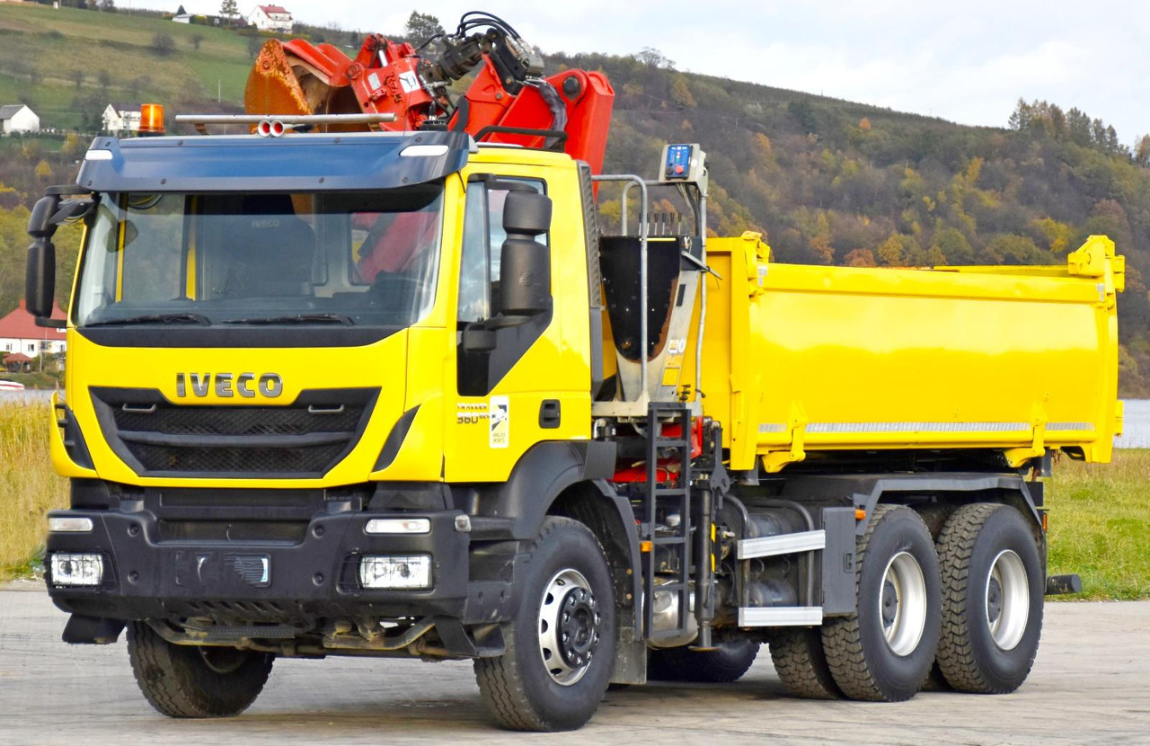 Iveco TRAKKER 360 * Kipper 4,90m* KRAN/FUNK*6x4 Iveco TRAKKER 360 * Kipper 4,90m* KRAN/FUNK*6x4 - Crane truck, Tipper: picture 5 Iveco TRAKKER 360 * Kipper 4,90m* KRAN/FUNK*6x4 Iveco TRAKKER 360 * Kipper 4,90m* KRAN/FUNK*6x4 - Crane truck, Tipper: picture 5