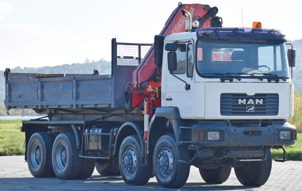 MAN 41.460 * KRAN * 8x8 ! TOPZUSTAND MAN 41.460 * KRAN * 8x8 ! TOPZUSTAND - Crane truck, Tipper: picture 4 MAN 41.460 * KRAN * 8x8 ! TOPZUSTAND MAN 41.460 * KRAN * 8x8 ! TOPZUSTAND - Crane truck, Tipper: picture 4